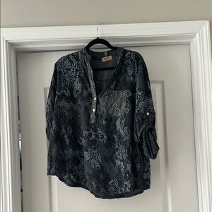 Black one size fits most Blouse